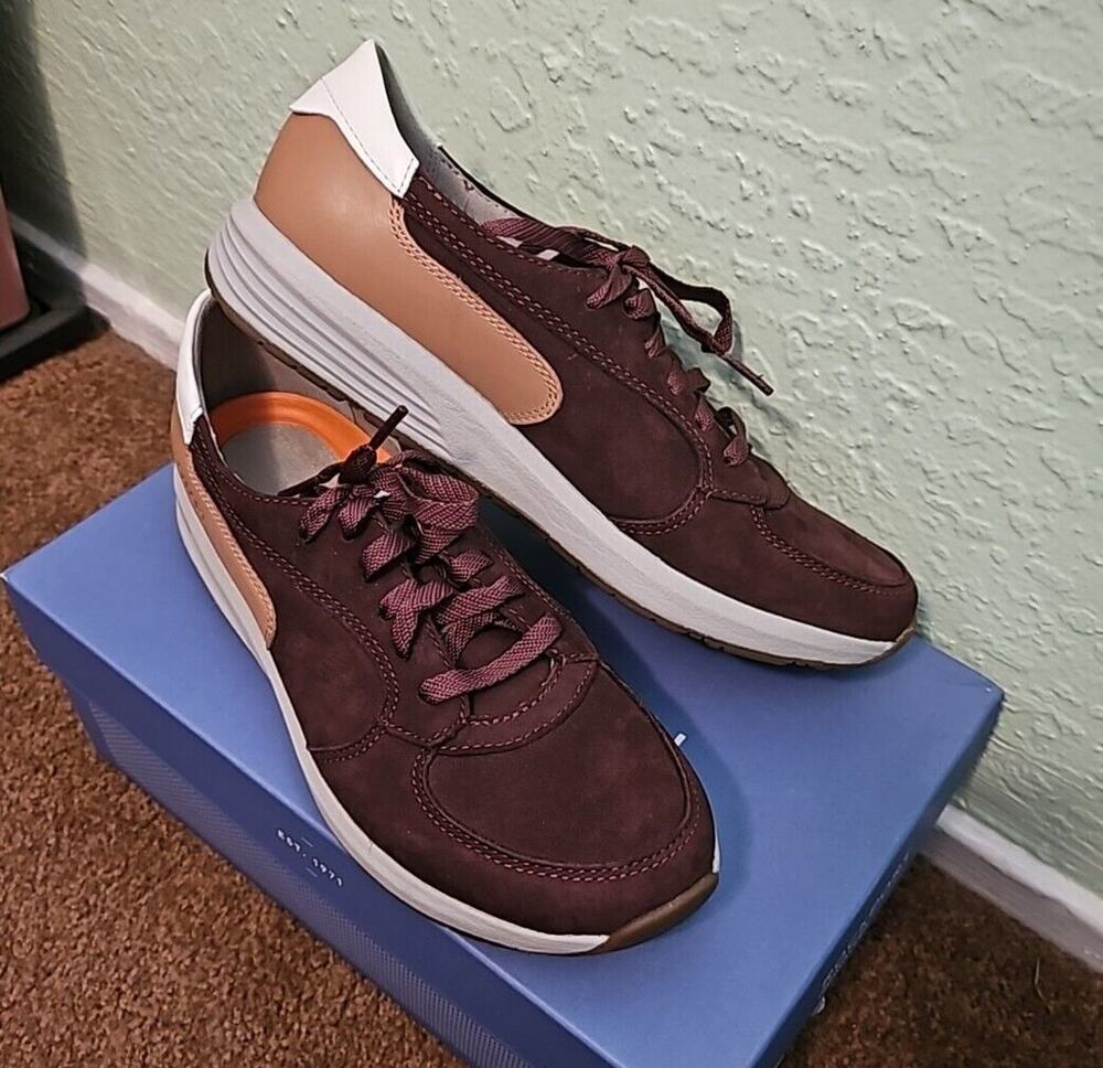 Rockport Womens Blucher Oxblood Walking Shoes Size 7N